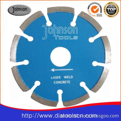 laser welded saw blade: 115mm saw blade for concrete